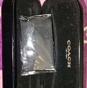 Coach Black Eye Glass Case